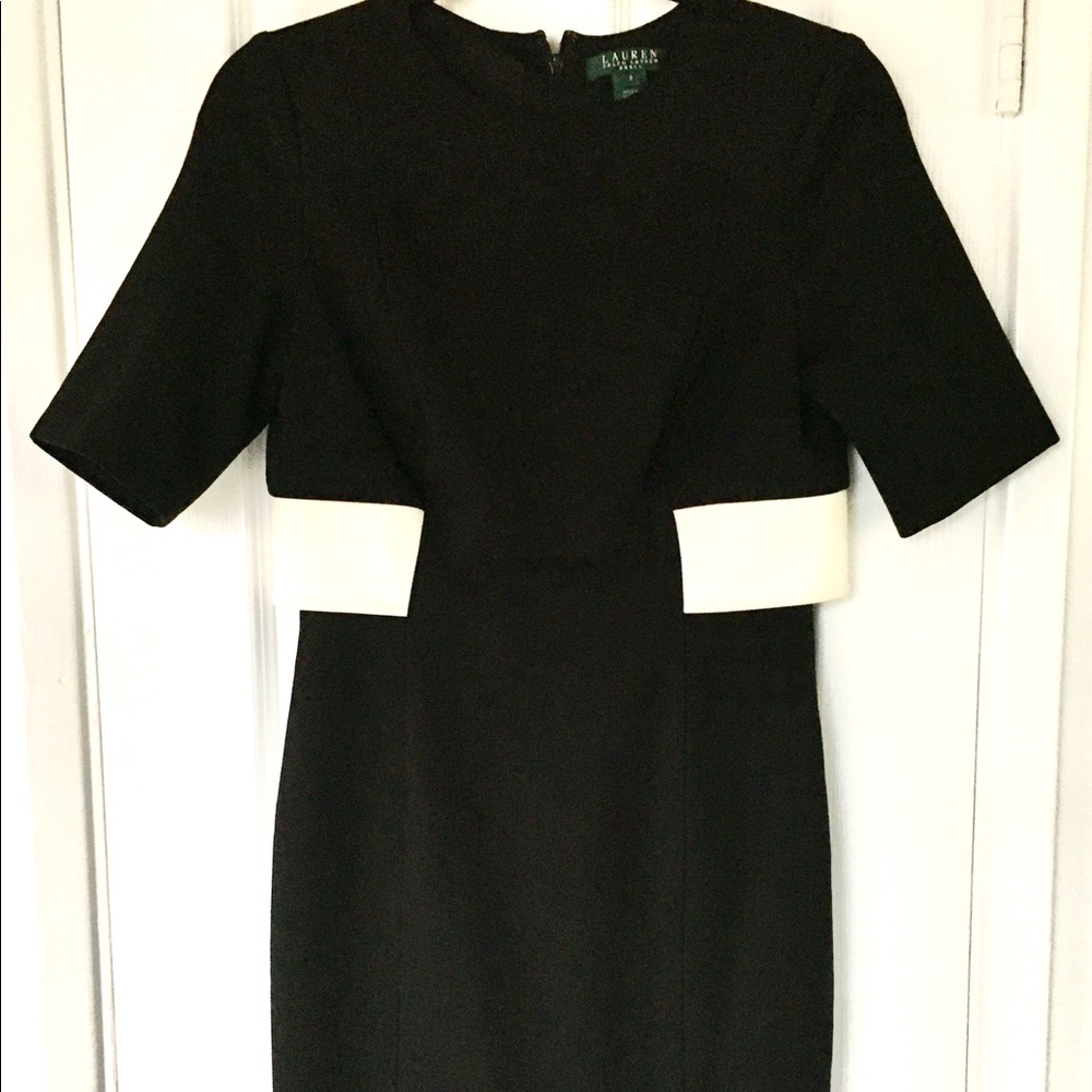 Lauren by Ralph Lauren Black Cocktail dress